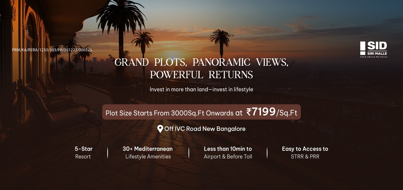 Plot for sale in Bangalore